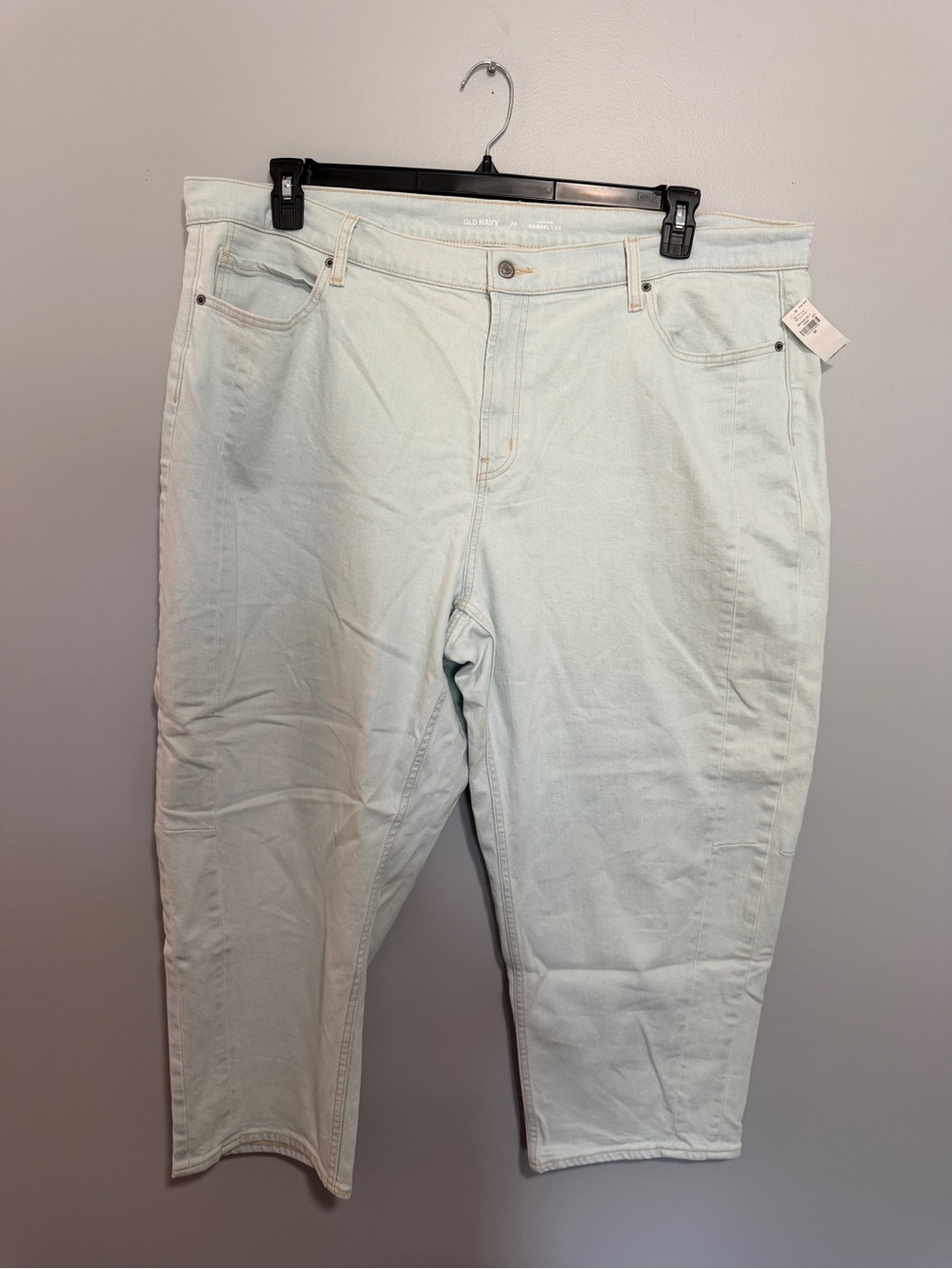 Old Navy High Rise Barrel Leg Jeans Size 20